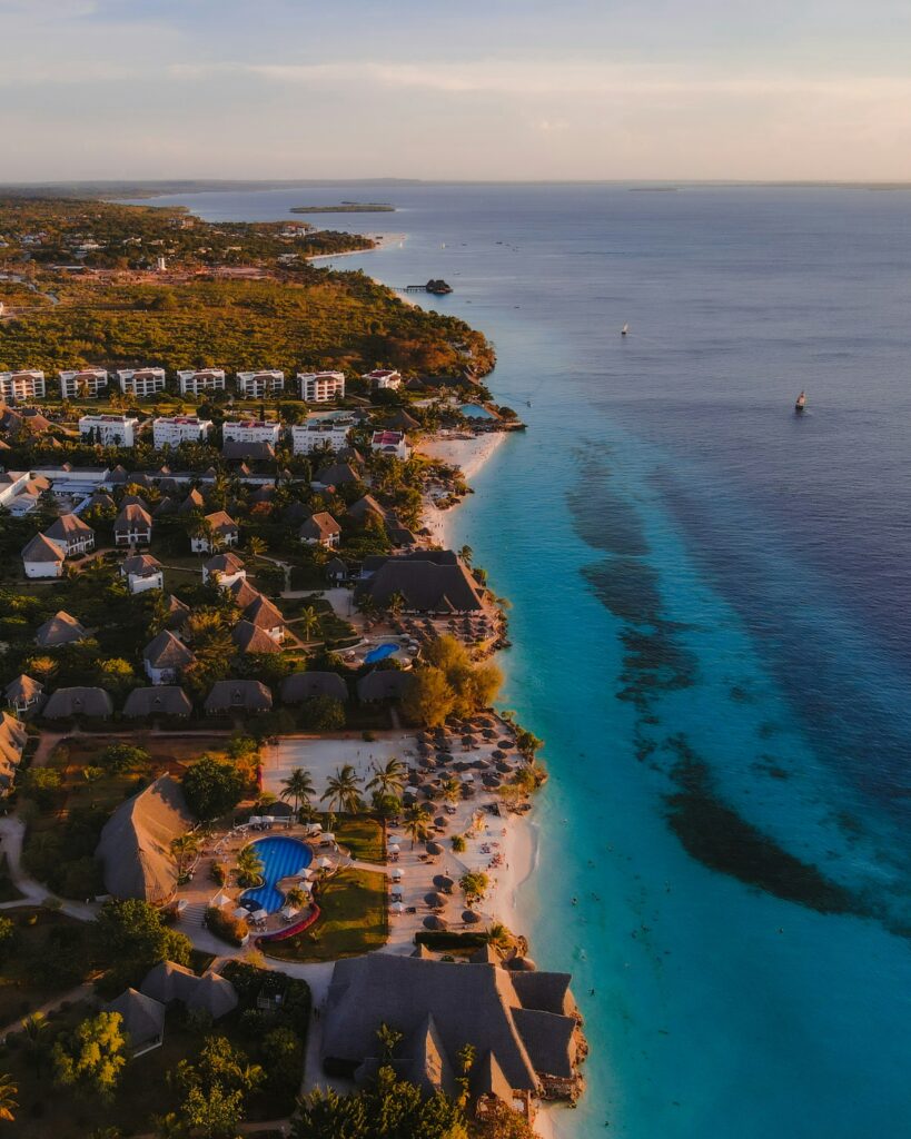 Nungwi beach in Zanzibar