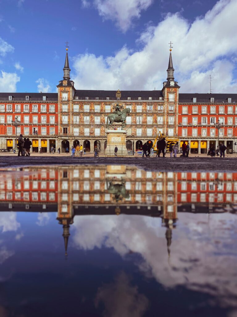 Plaza Mayor in Madrid's historic centre